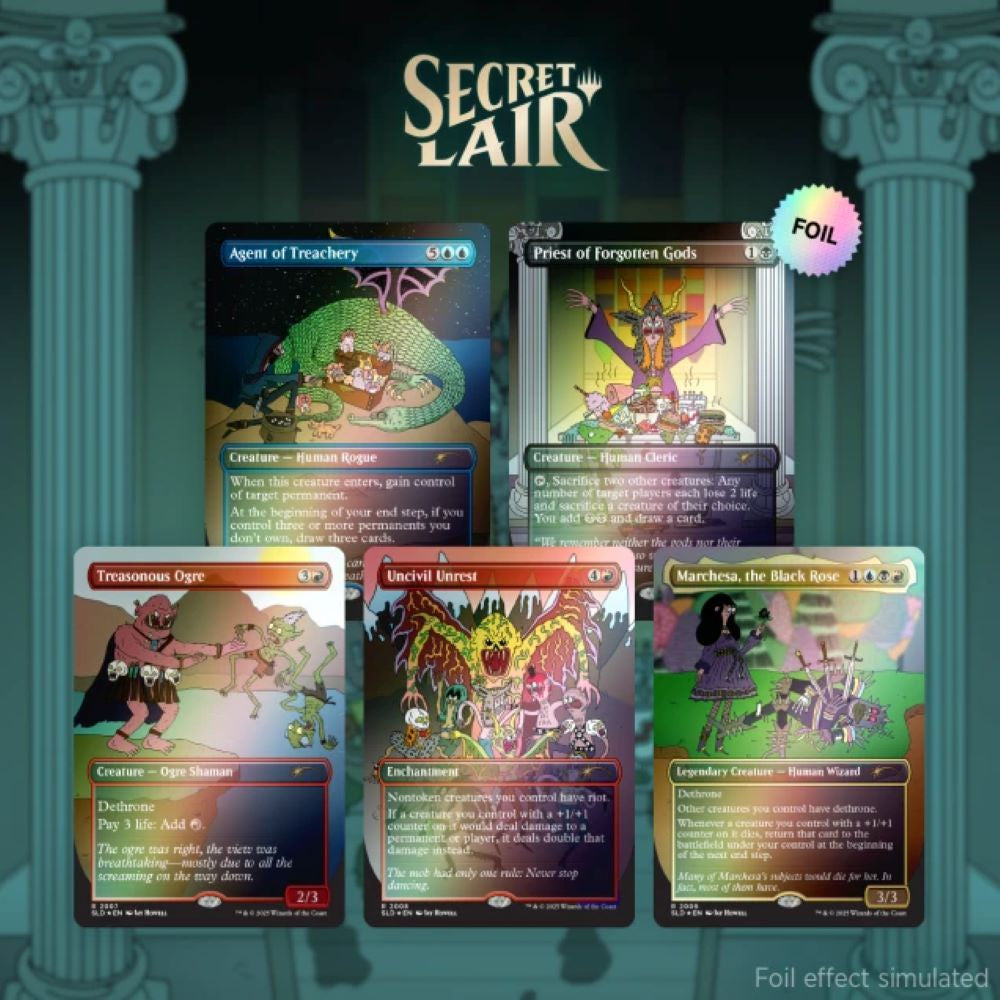 Magic the Gathering: Featuring: Jay Howell Secret Lair Drop Series [Rainbow Foil Edition]