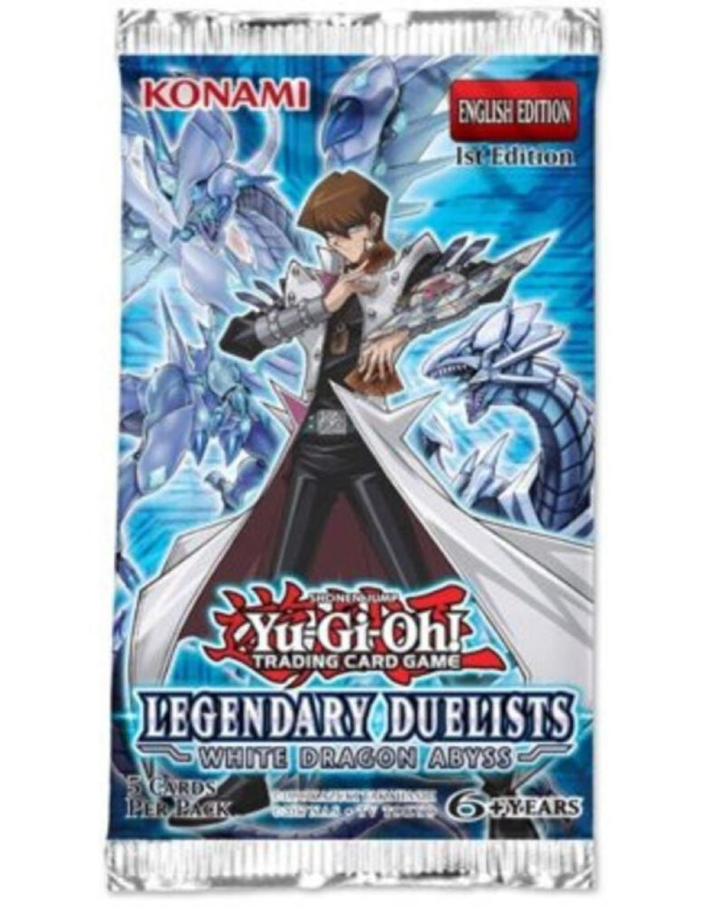 Yu-Gi-Oh! Legendary Duelists White Dragon Abyss 1st Edition Booster Pack
