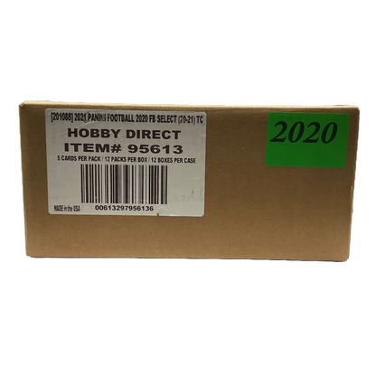 2020 Panini Select Football CASE (12ct)
