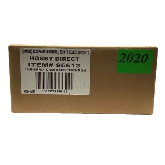 2020 Panini Select Football CASE (12ct)