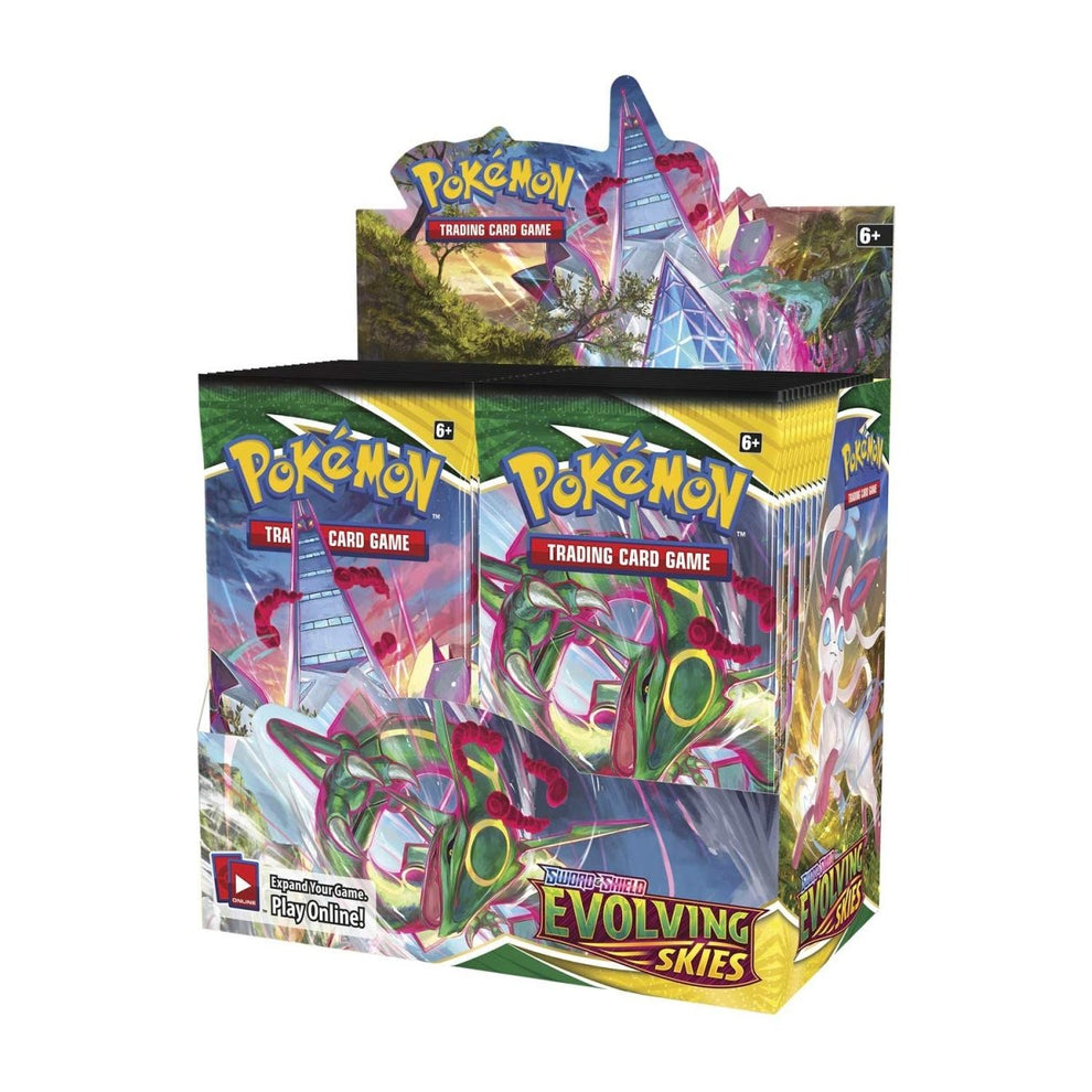 evolving sky booster box Official Pokémon TCG: Sword & Shield-Evolving Skies Booster Display Box (36 Packs)