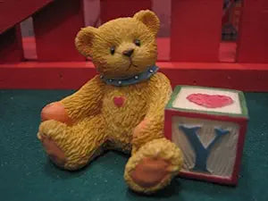 Cherished Teddies: Bear With ABC "Y" Block