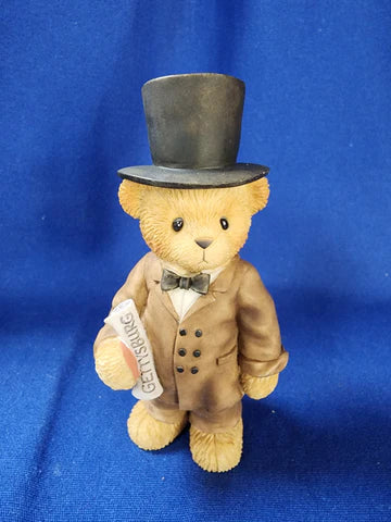 Cherished Teddies: Lincoln "Four Score And Seven Years Ago"