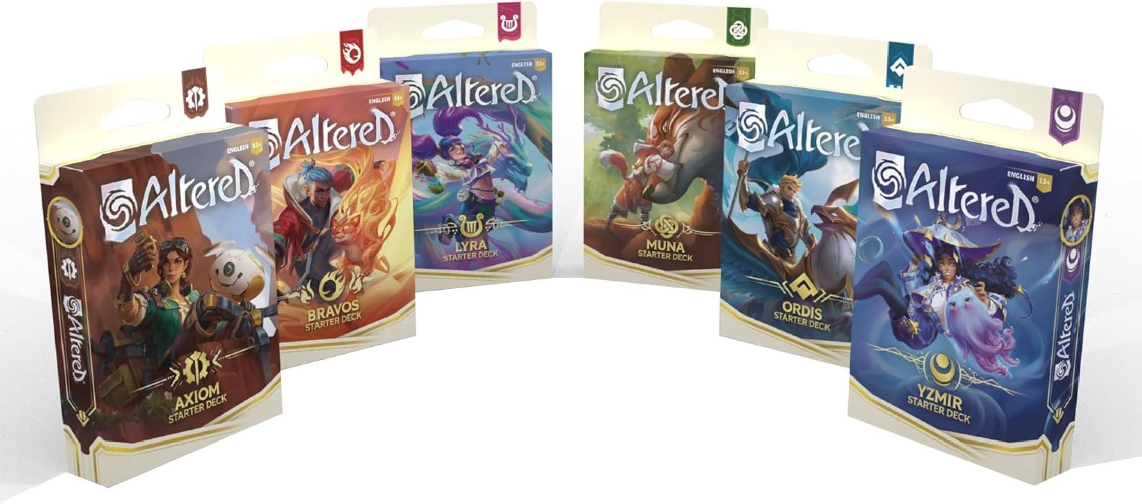 Altered TCG: Beyond the Gates Starter Deck Display of 6、Equinox、kayou