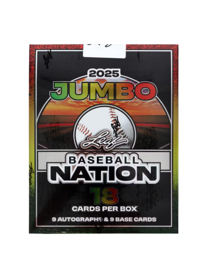 2025 Leaf Baseball Nation Jumbo Box