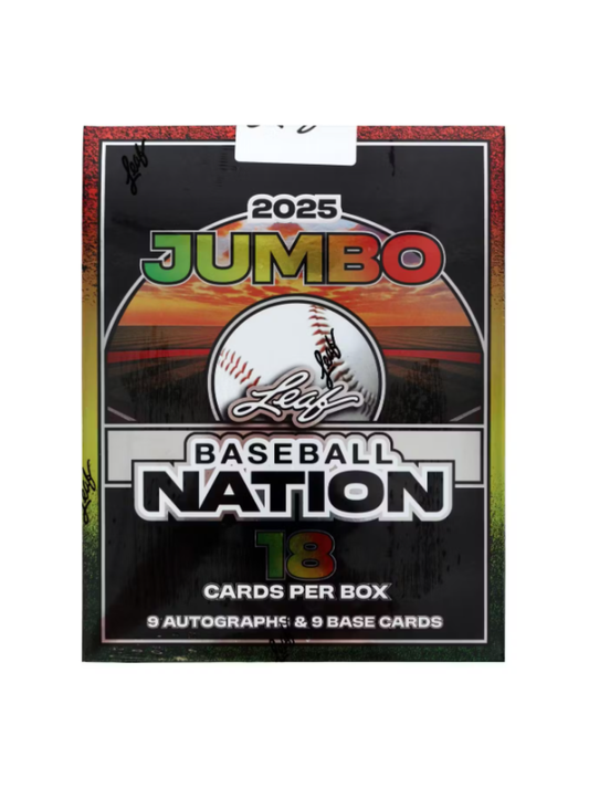 2025 Leaf Baseball Nation Jumbo Box