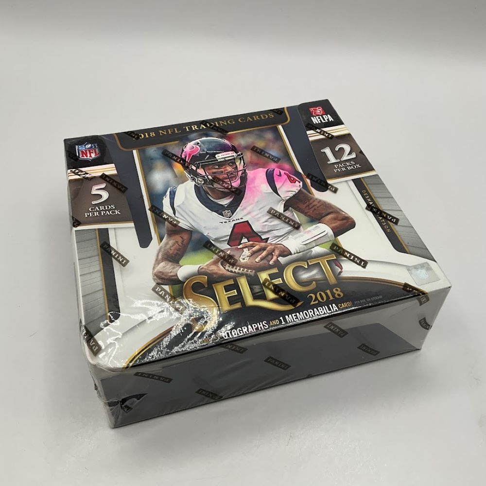 2018 Panini Select Football Hobby Box *See Photos For Condition*