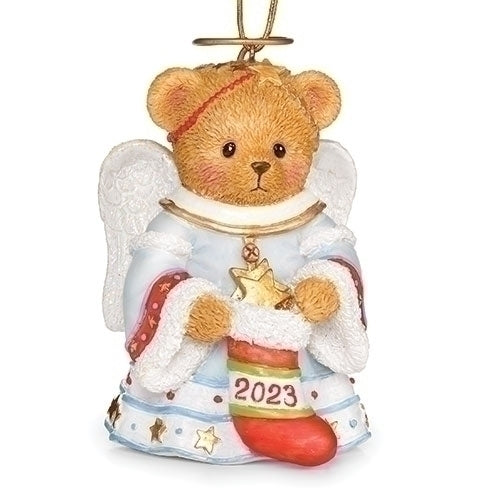 Cherished Teddies: Angel Annual Ornament Dated 2023