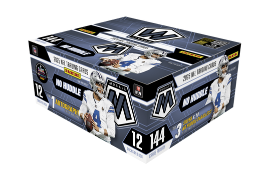 2025 Panini Mosaic No Huddle Football Hobby Box