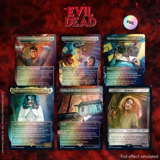 Magic the Gathering: Secret Lair x The Evil Dead [Traditional Foil Edition]