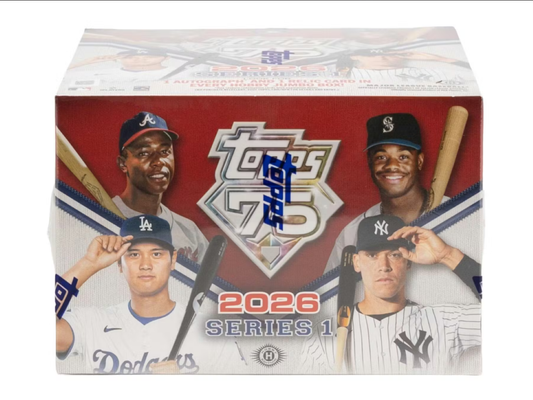 2026 Topps Series 1 Baseball Jumbo Box