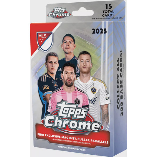2025 Topps MLS Chrome Hanger Box