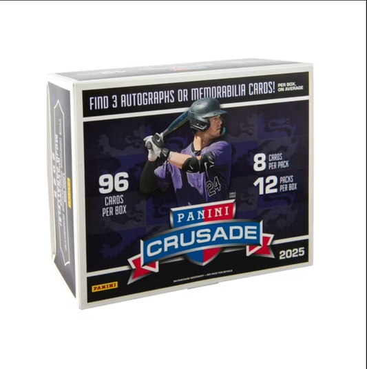 2025 Panini Boys of Crusade Baseball Premium Box