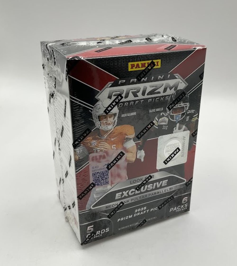2025 Panini Prizm Draft Picks Collegiate Football Hobby Blaster Box