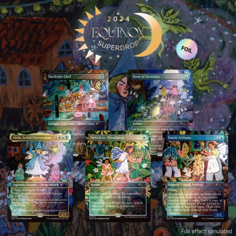 Magic the Gathering: Featuring: Phoebe Wahl Secret Lair Drop Series [Rainbow Foil Edition]