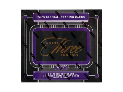 2025 Panini Three & Two Baseball Hobby Box