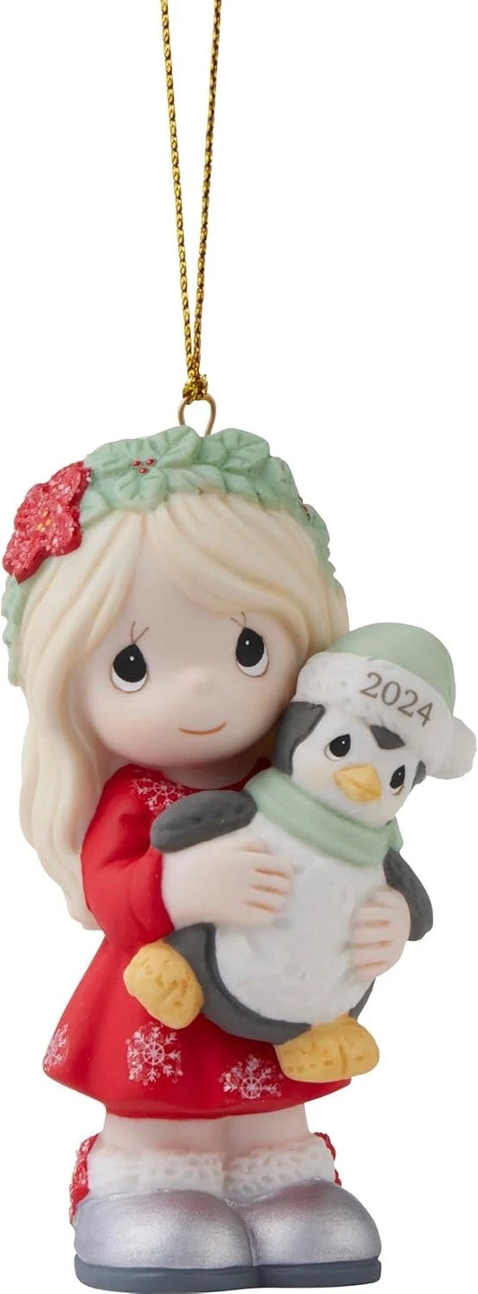 Precious Moments: "Have Yourself A Merry Little Christmas" Ornament Dated 2024