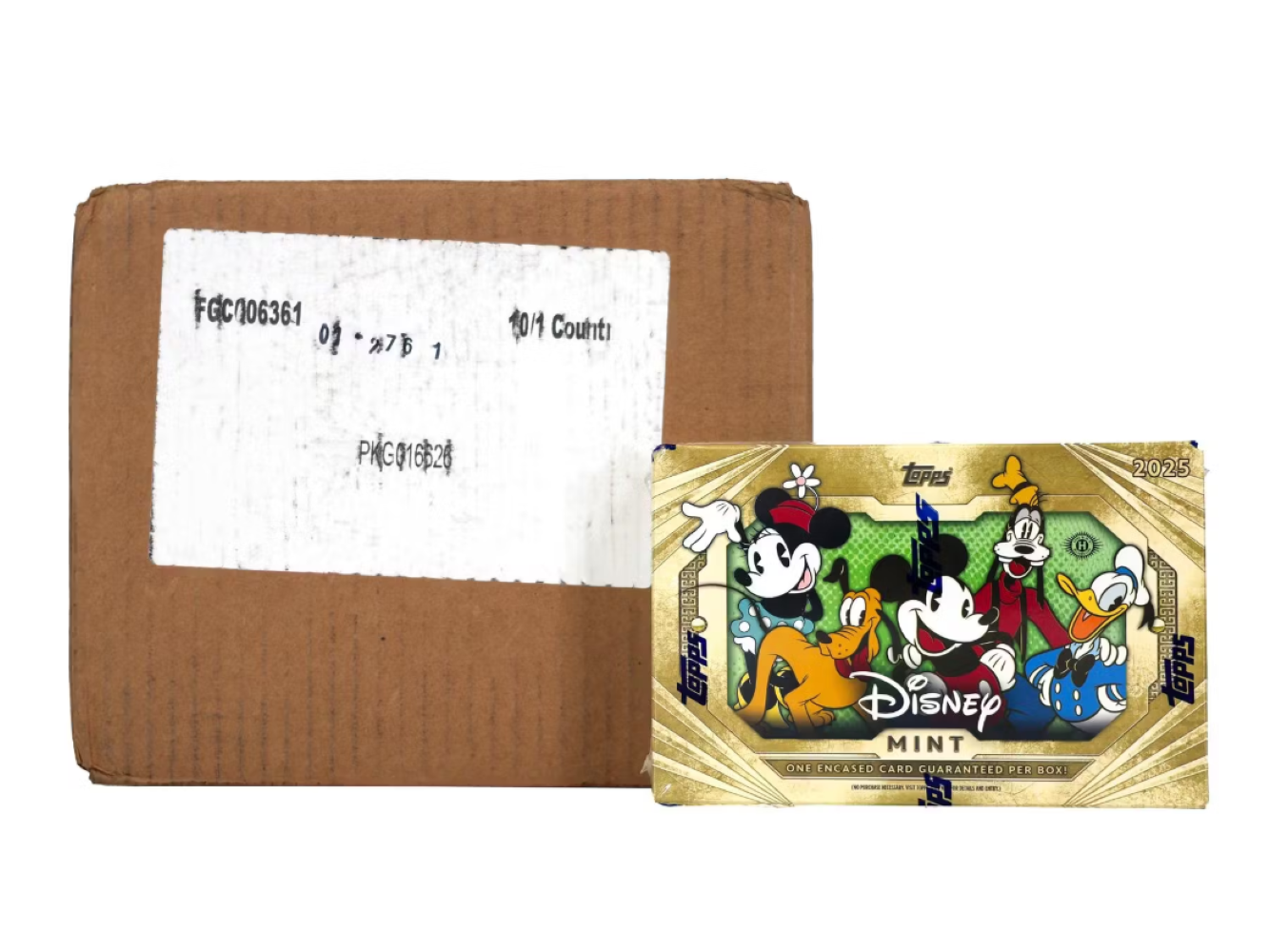 2025 Topps Disney Mint Hobby Box Case
