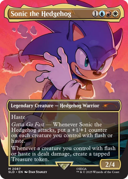 Magic the Gathering: Secret Lair X Sonic Friends & Foes Non-Foil