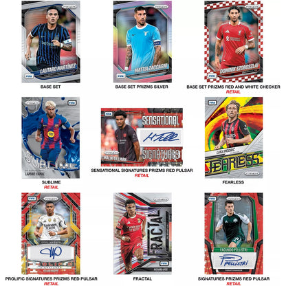 2025-26 Panini Prizm FIFA Soccer Retail Box