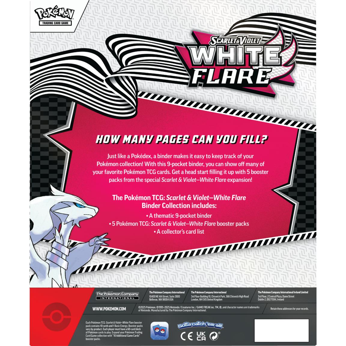 Pokemon: Scarlet & Violet White Flare Binder Collection