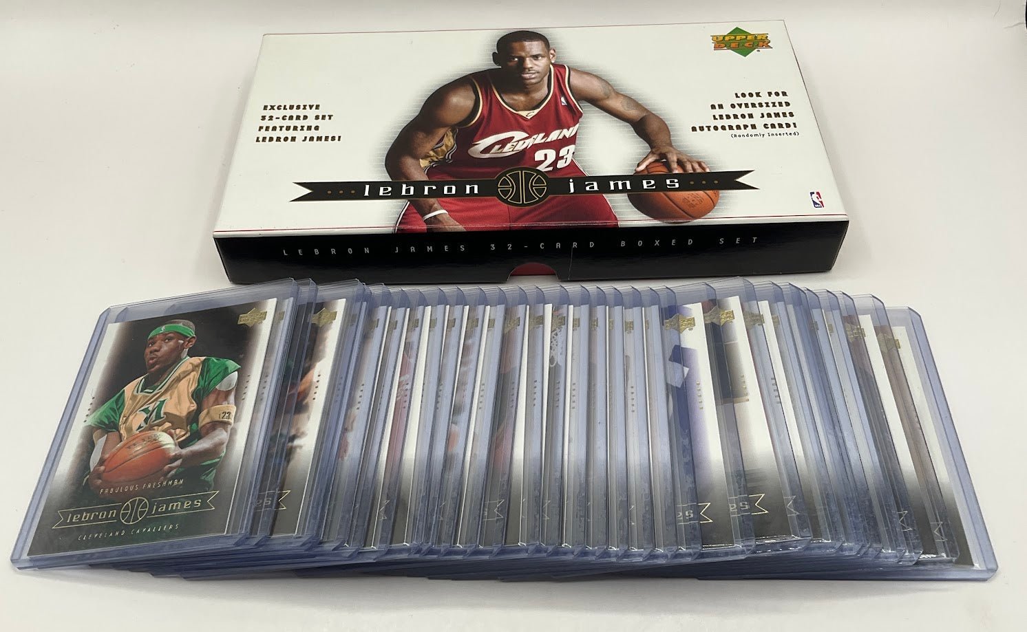 2003 - 04 Upper Deck LeBron James Box Set (1 - 30) Missing 31 & 32 - Collector Store LLC