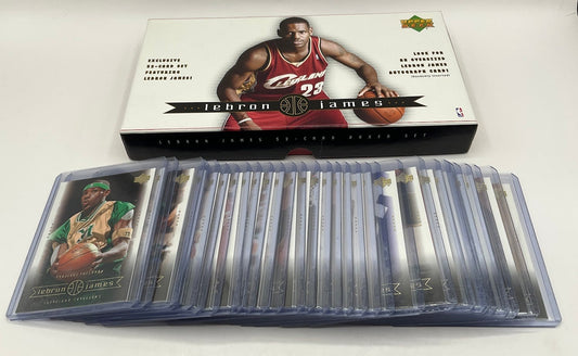 2003 - 04 Upper Deck LeBron James Box Set (1 - 30) Missing 31 & 32 - Collector Store LLC