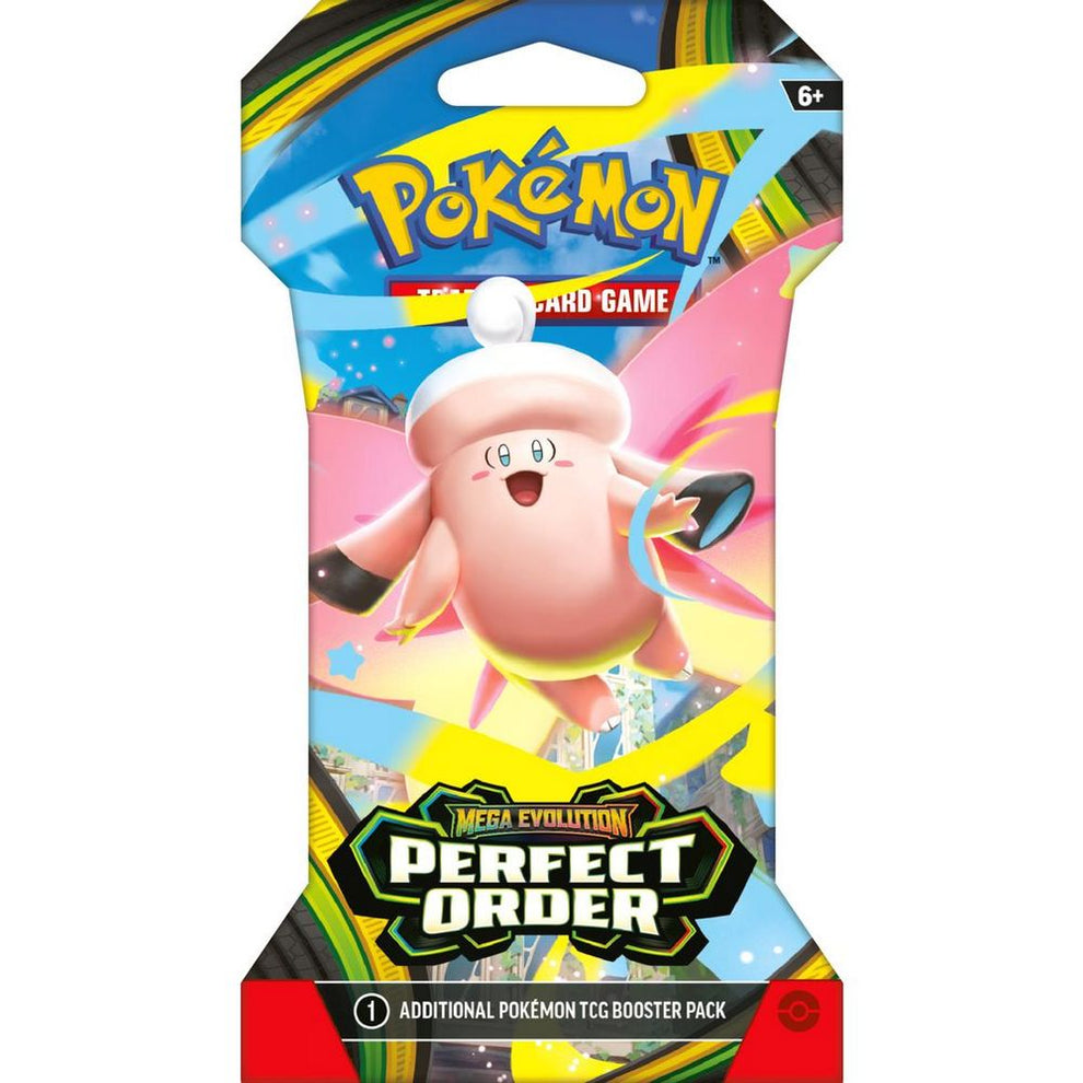 Pokemon ME3 Perfect Order Sleeved Booster Pack | Mega Zygarde Pokemon ME3 Perfect Order Sleeved Booster Pack | Mega Zygarde