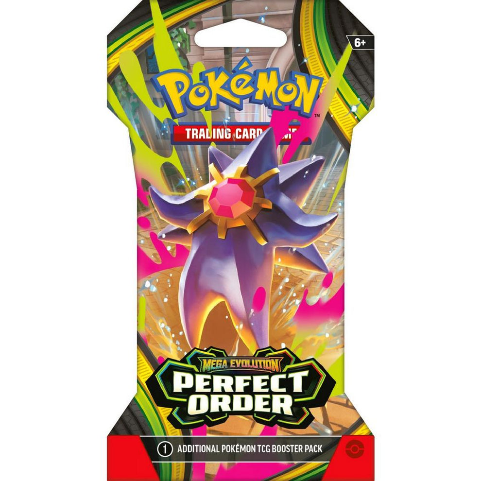 Pokemon: Mega Evolution Perfect Order Sleeved Booster Pack Pokemon: Mega Evolution Perfect Order Sleeved Booster Pack