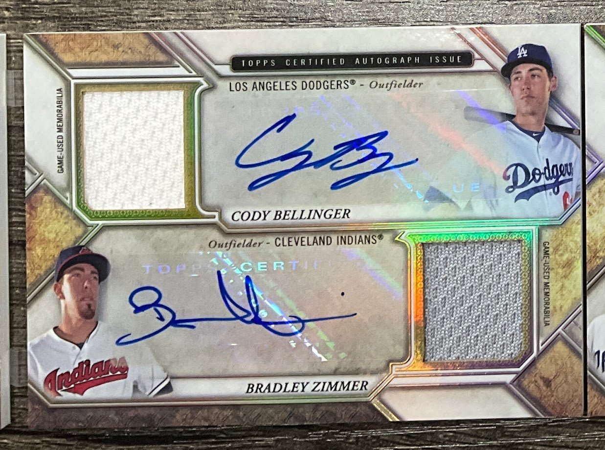 2017 Topps Triple Threads Deca Relic Auto Combo Book Card #ARC - 13 - Collector Store LLC