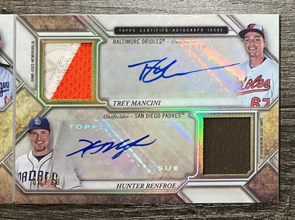 2017 Topps Triple Threads Deca Relic Auto Combo Book Card #ARC - 13 - Collector Store LLC