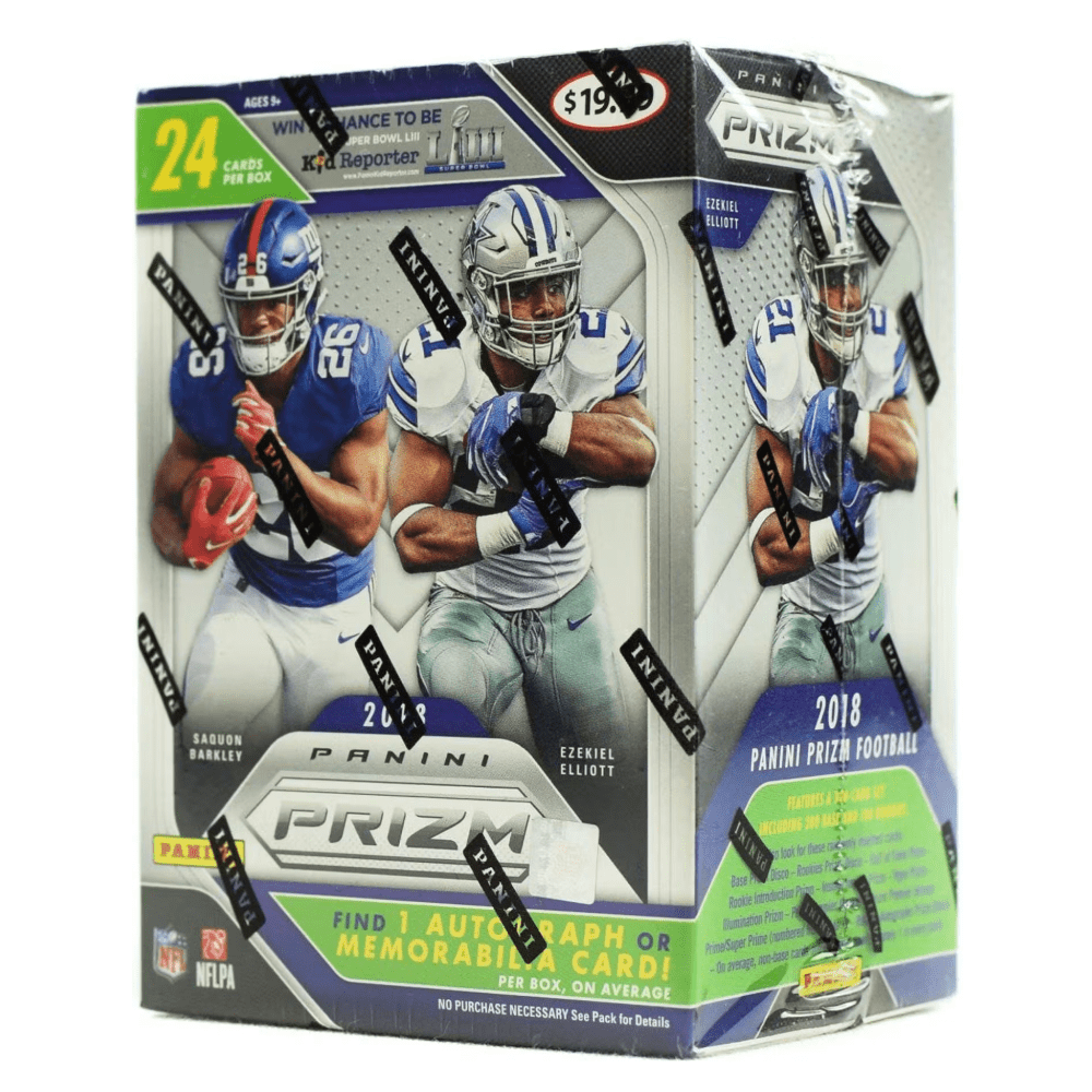 2018 Panini Prizm Football Blaster Box - Collector Store LLC