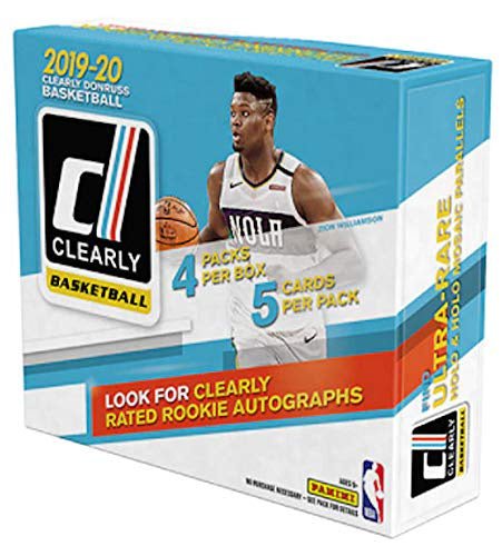 2019 - 20 Panini Donruss Clearly Basketball Hobby Box - Collector Store LLC