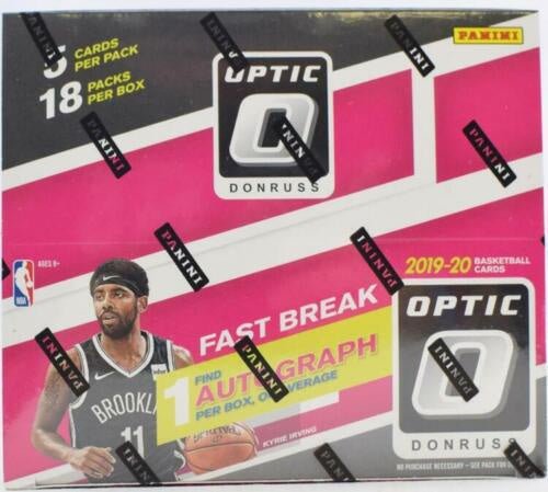 2019 - 20 Panini Donruss Optic Basketball Fast Break Box - Collector Store LLC