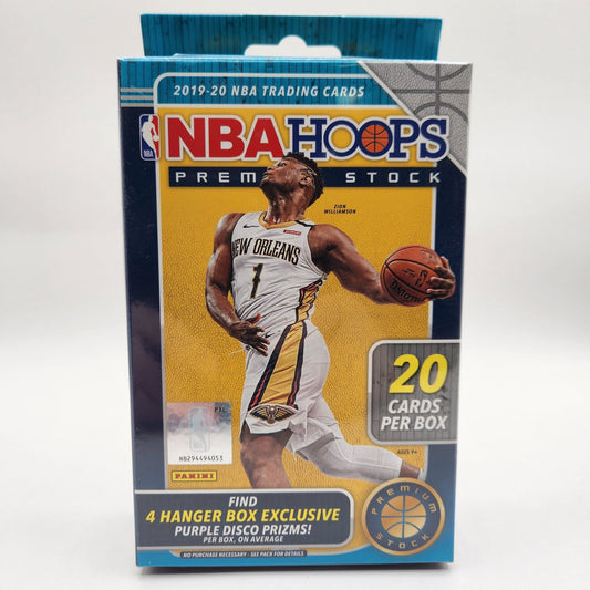 2019 - 20 Panini Hoops Premium Stock Hanger Box - Collector Store LLC