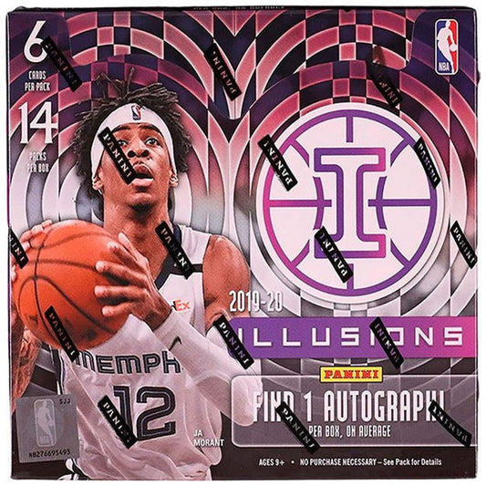 2019 - 20 Panini Illusions Basketball Hobby Box - Collector Store LLC