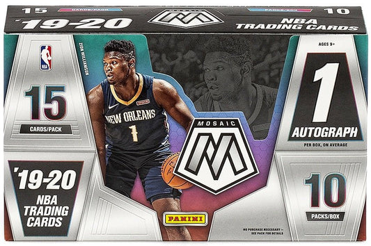 2019 - 20 Panini Mosaic Basketball Hobby Box - Collector Store LLC