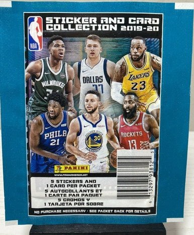 2019 - 20 Panini NBA Basketball Sticker & Card Collection Pack - Collector Store LLC