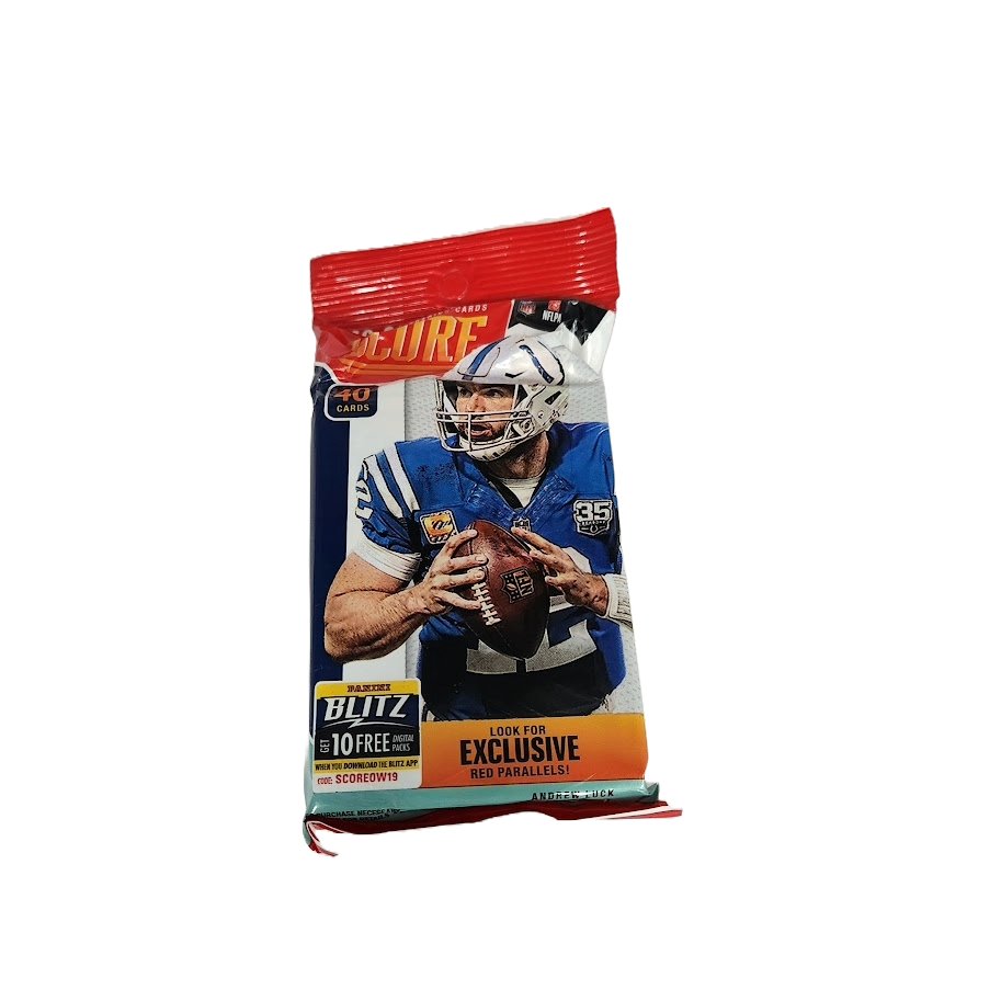 2019 Panini Score Football Fat Pack (Red Parallels) - Collector Store LLC