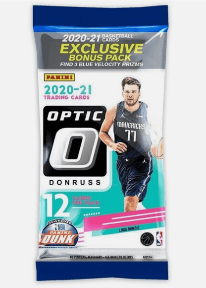 2020 - 21 Panini Donruss Optic Basketball Cello Pack - Collector Store LLC