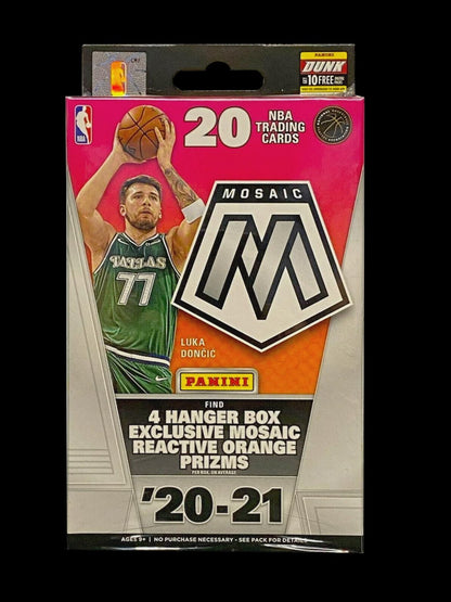2020 - 21 Panini Mosaic Basketball Hanger Box - Collector Store LLC