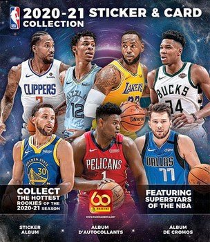 2020 - 21 Panini NBA Basketball Sticker & Card Collection Album - Collector Store LLC