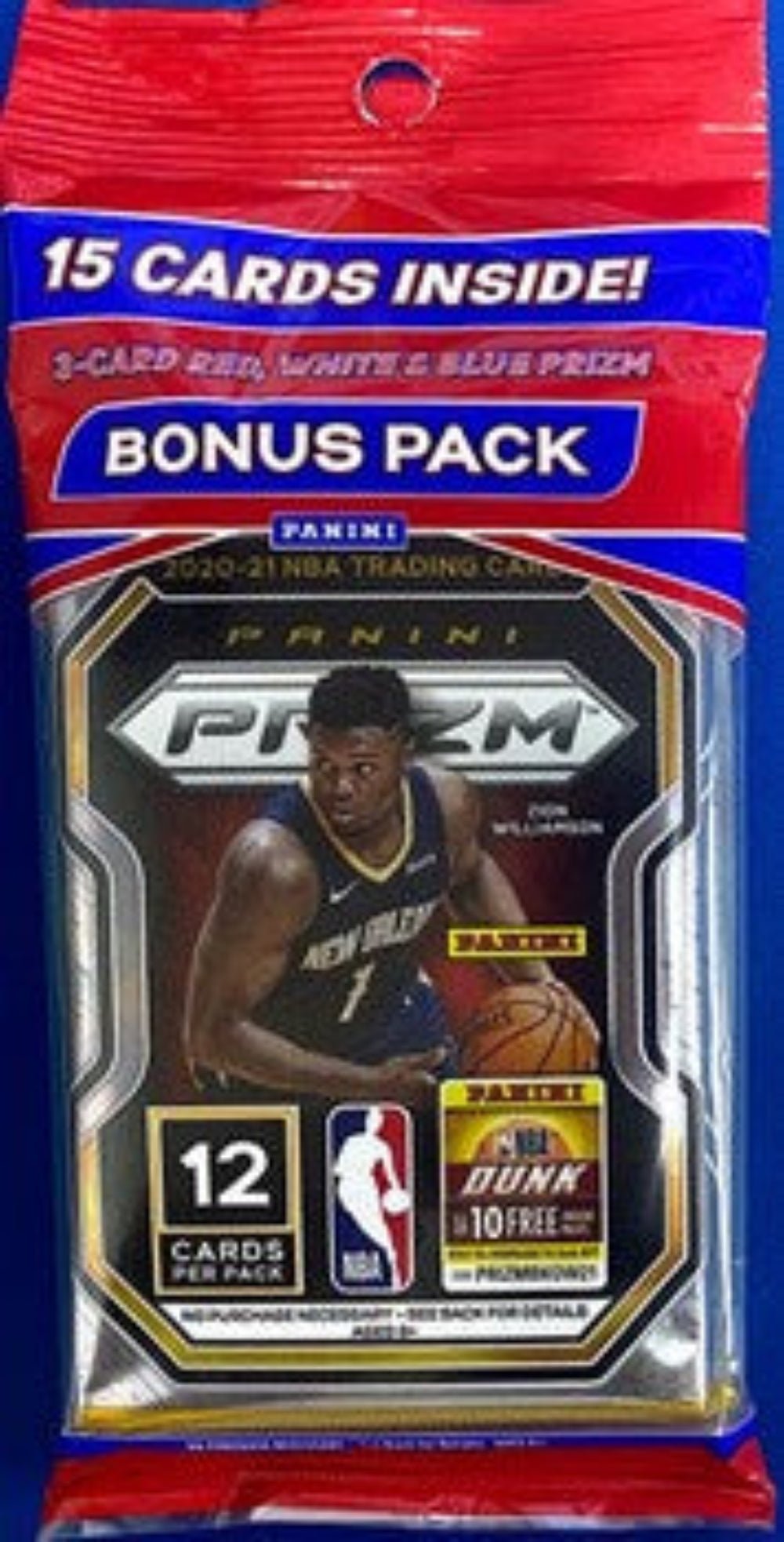 2020 - 21 Panini Prizm Basketball Cello Multi Pack - Collector Store LLC