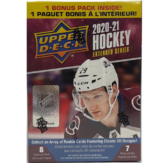 2020 - 21 Upper Deck Extended Series Hockey Blaster Box - Collector Store LLC