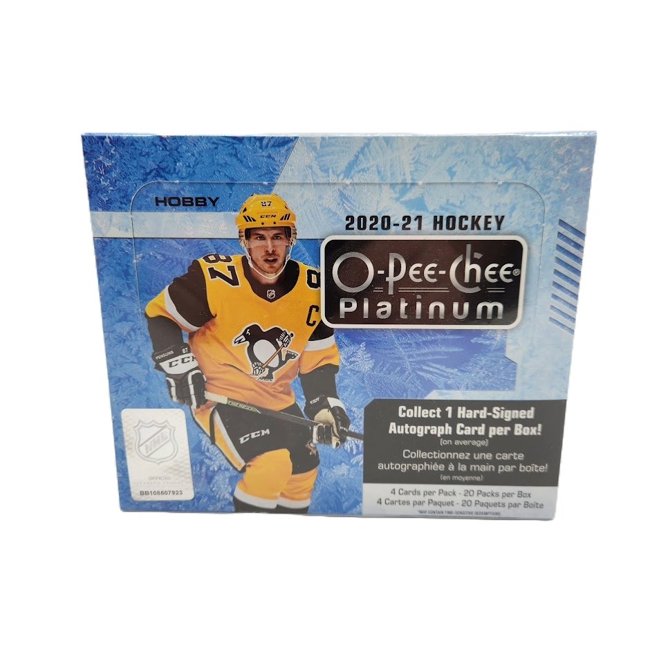 2020 - 21 Upper Deck O - Pee - Chee Platinum Hockey Hobby Box - Collector Store LLC