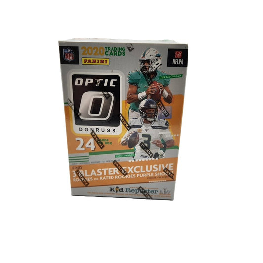 2020 Panini Donruss Optic Football Blaster Box (Purple Shock Parallels) - Collector Store LLC