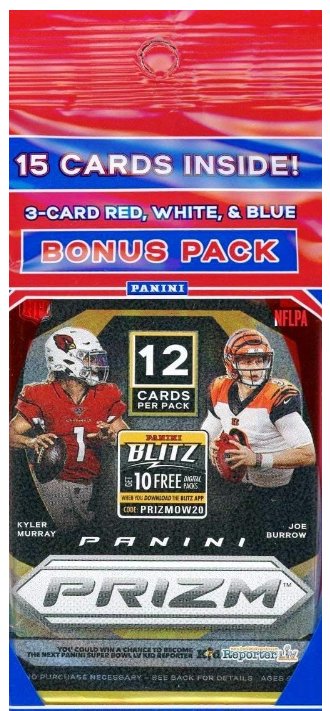 2020 Panini Prizm Football Fat Pack - Collector Store LLC