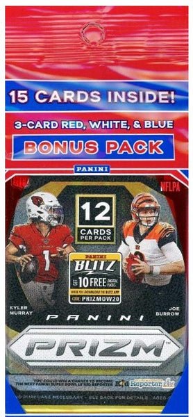 2020 Panini Illusions Football Fat Pack – Rookies Burrow & Herbert – Chargers – Mint Pack
