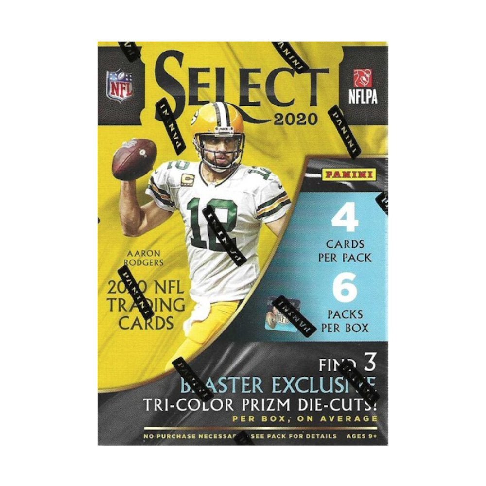 2020 Panini Select Football Blaster Box (Tri - Color Prizms) - Collector Store LLC