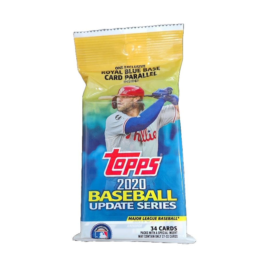 2020 Topps Update Series Baseball Value Pack (Royal Blue Base) - Collector Store LLC